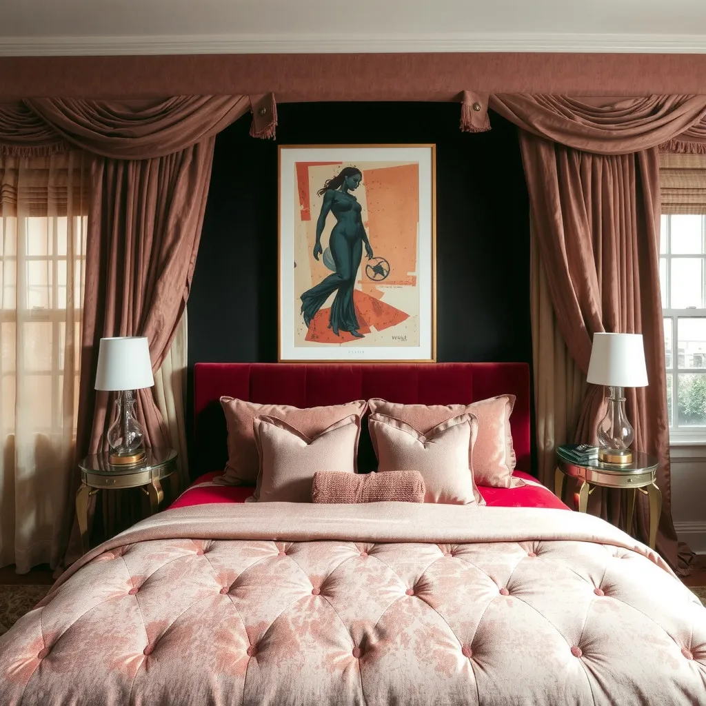 Luxurious bedding
