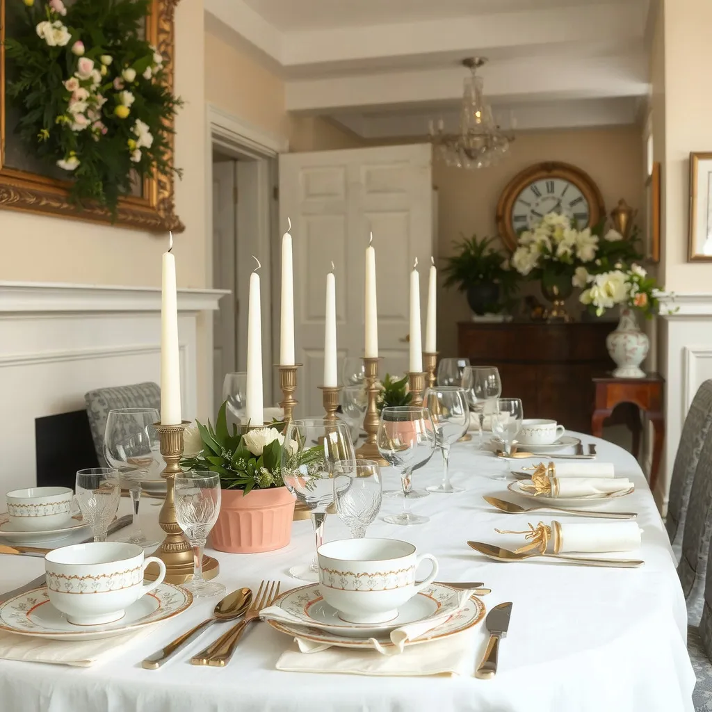 Dining table centerpiece